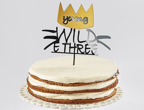 Топпер "Young & Wild & Three"