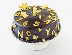Торт "Happy New Year" - mastic style