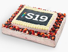Торт с логотипом компании - 15 кг.