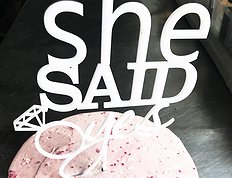 Топпер" She said yes"